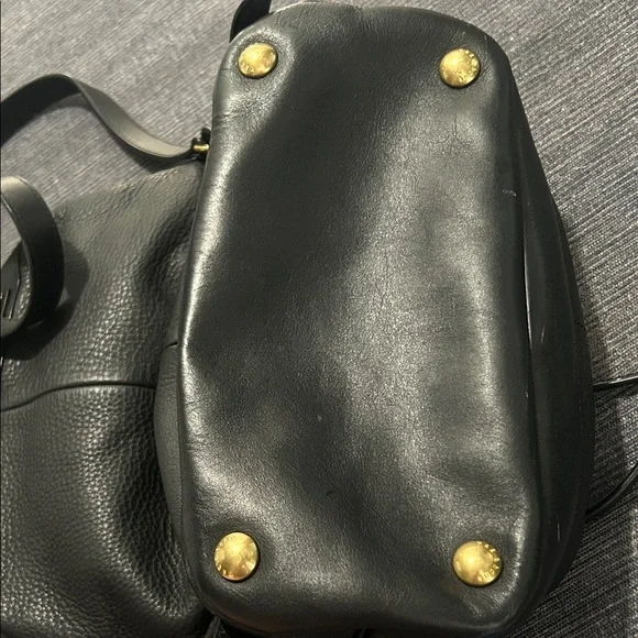 EUC!!! Rag & Bone Pilot Black Leather Backpack Purse - Picture 11 of 16